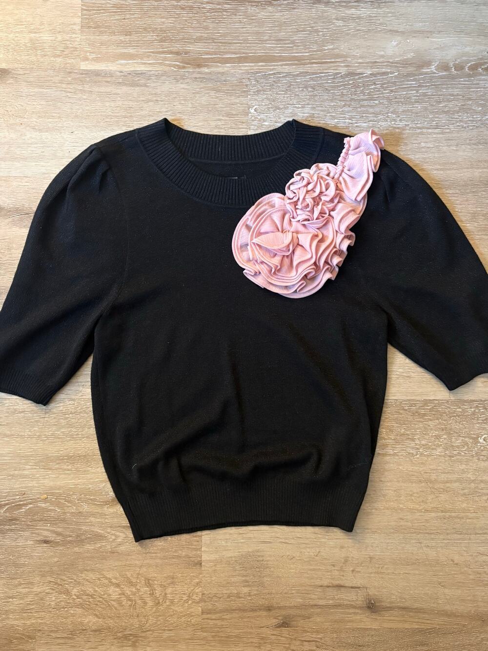 Maeve Floral Appliqué Sweater